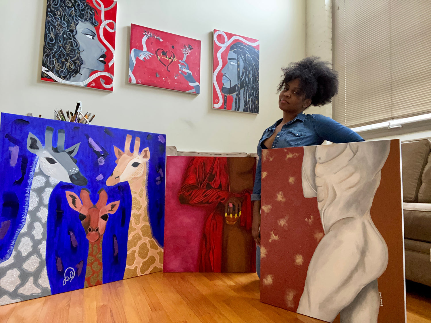 black art, black owned business, black owned home decor, woman owned business, reigngrey art, urban art, animal art, couples art, wall decor, home improvement, body art. canvas art, digital art. female artist, natural hair, melanin magic, black girl magic