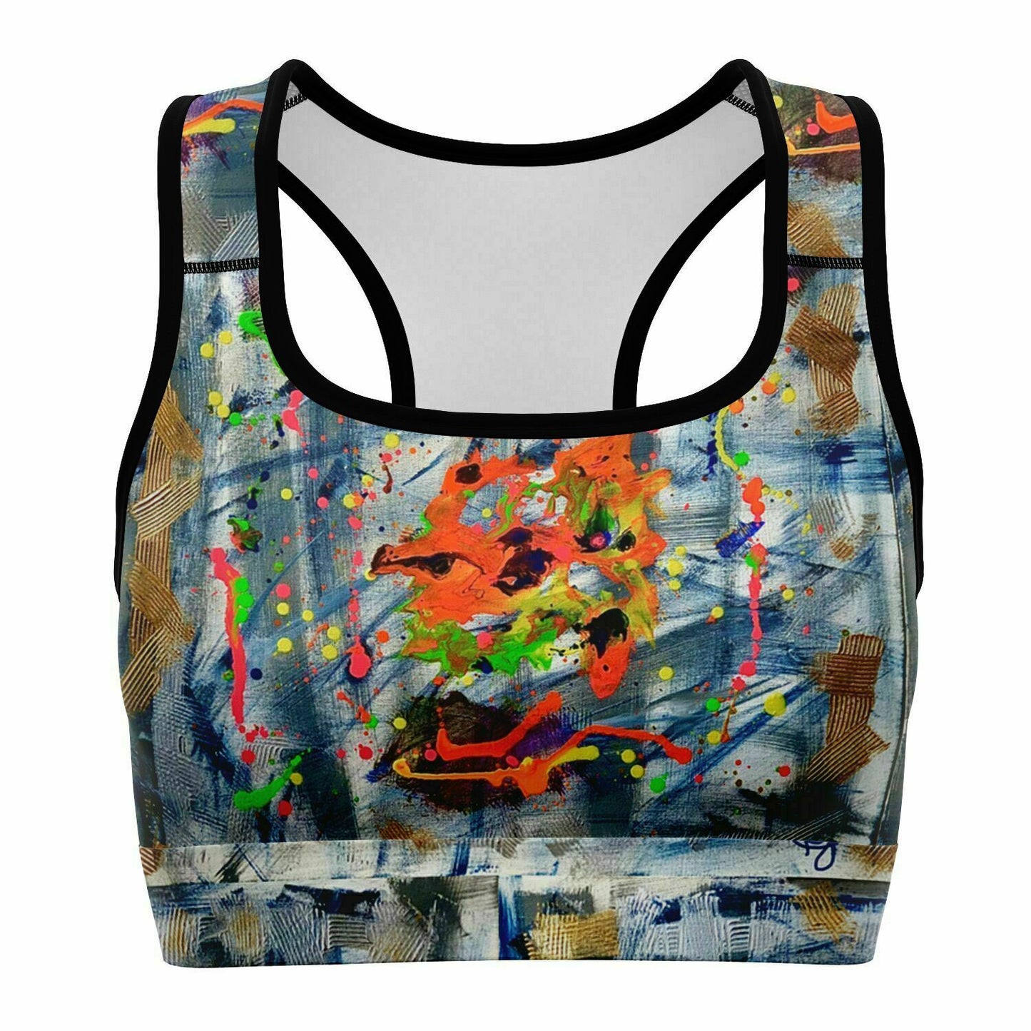 Painter's Denim Sports Bra