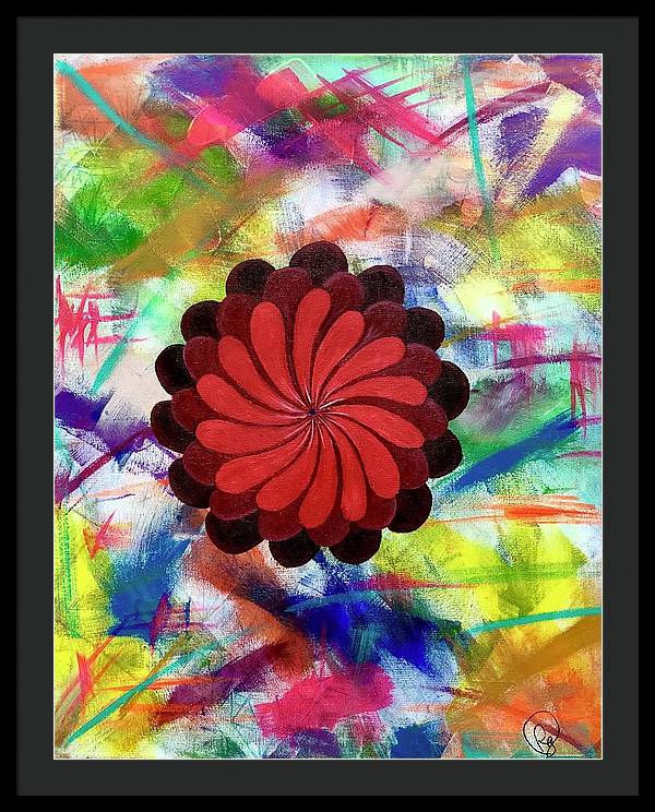 Bloom in Color - Framed Print
