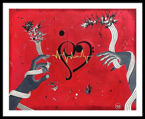 Frequency - Framed Print