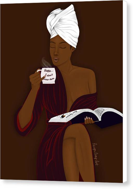 In My Mood - Canvas Print