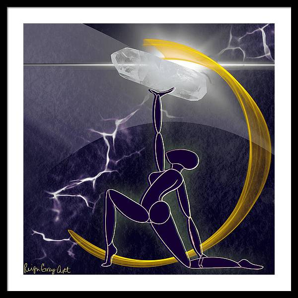 Luna - Framed Print