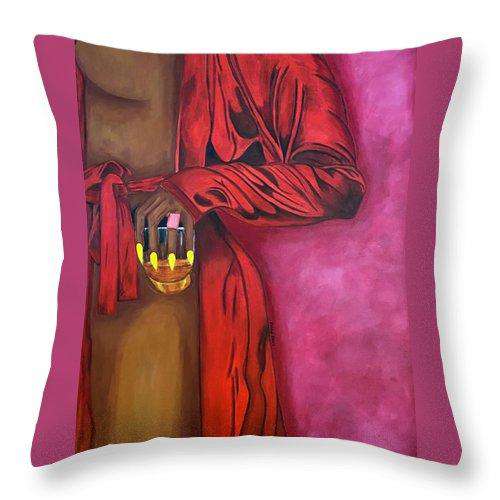 Sip - Throw Pillow