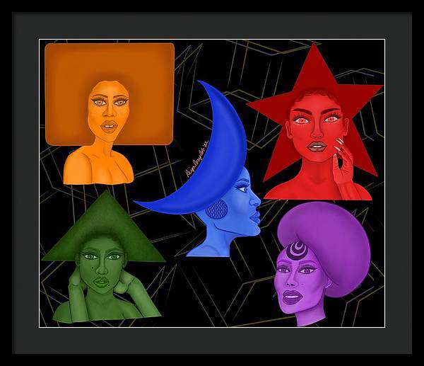 The Oracles - Framed Print