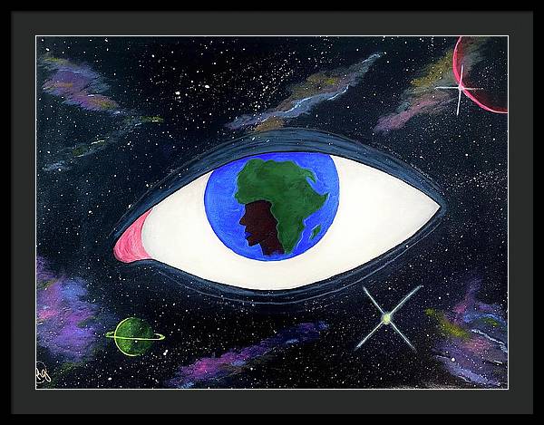 Universal Vision 2 - Framed Print