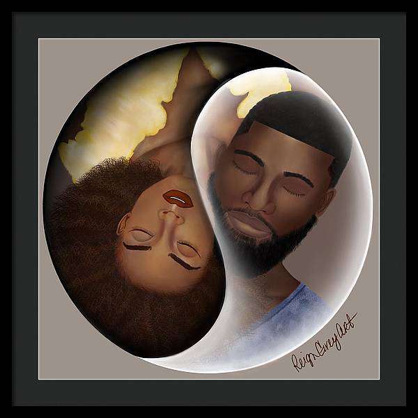 Yin Yang - Framed Print