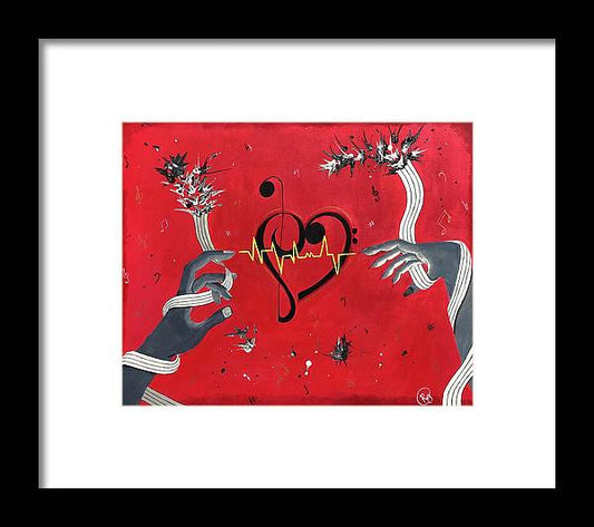 Frequency - Framed Print