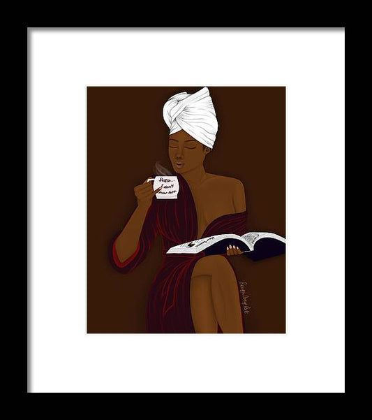 In My Mood - Framed Print