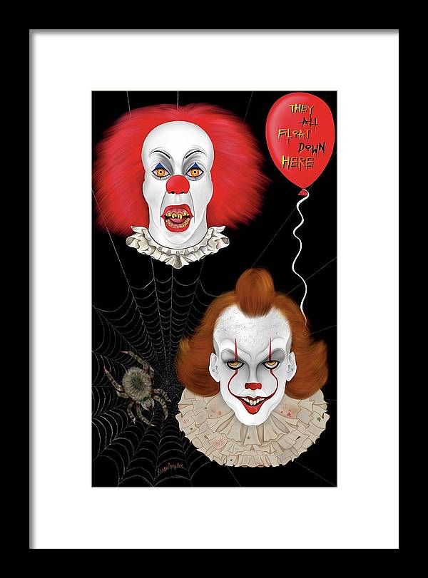 IT - Framed Print