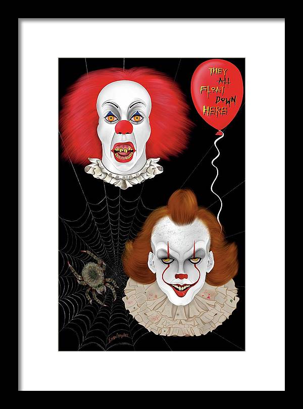 IT - Framed Print