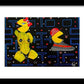 Mr. and Mrs. Pacman - Framed Print