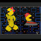 Mr. and Mrs. Pacman - Framed Print