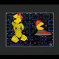 Mr. and Mrs. Pacman - Framed Print