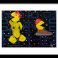 Mr. and Mrs. Pacman - Framed Print