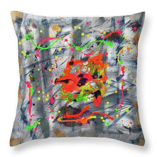 Painter's Denim - Throw Pillow