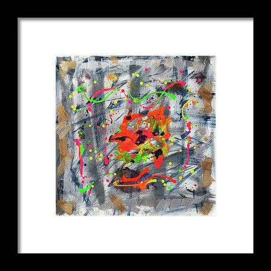 Painter's Denim - Framed Print
