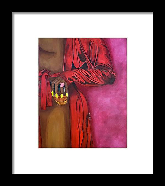 Sip - Framed Print