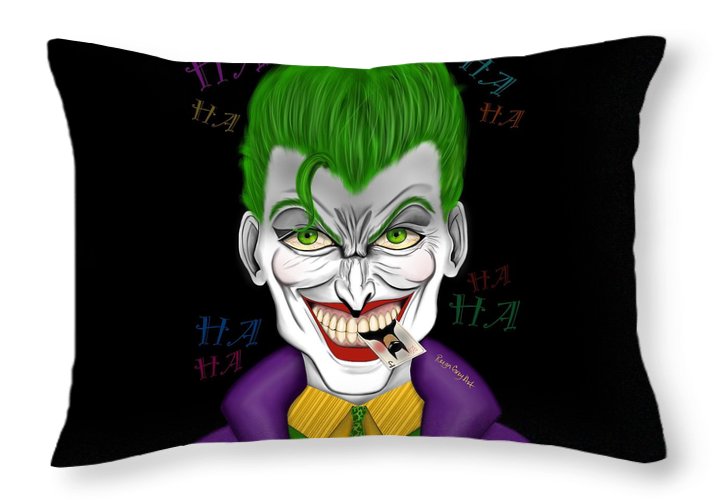 The Joke's On You - Throw Pillow