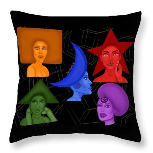 The Oracles - Throw Pillow