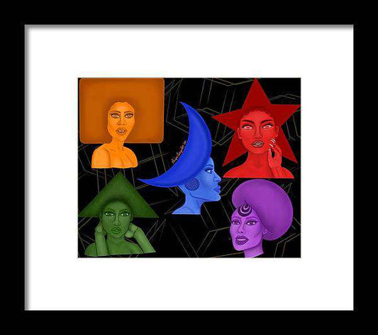 The Oracles - Framed Print