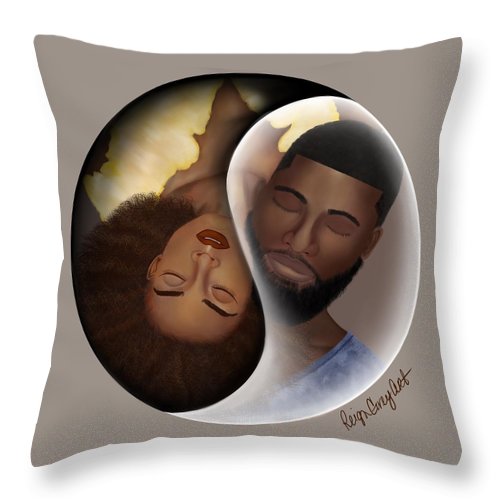 Yin Yang - Throw Pillow